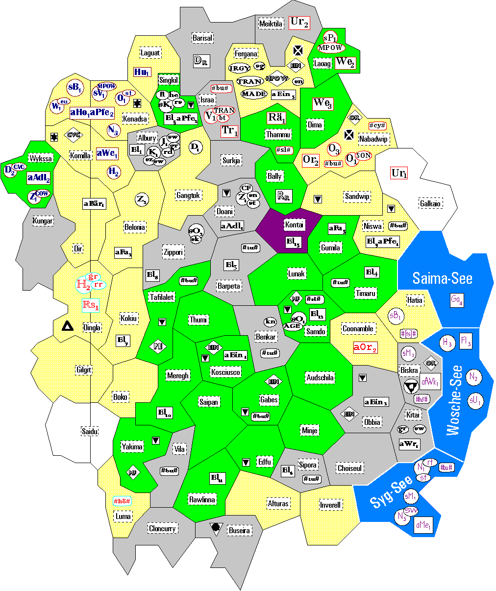 Karte für die Elben